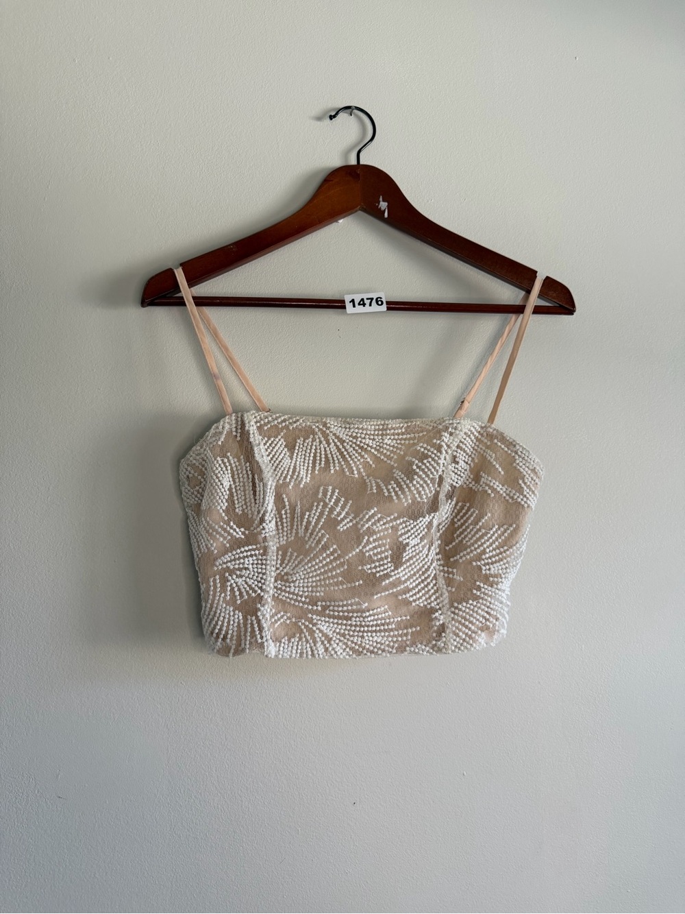 Boohoo Petite Embroidered Lace Bustier Crop Top | Coquette Corset Going Out Top
